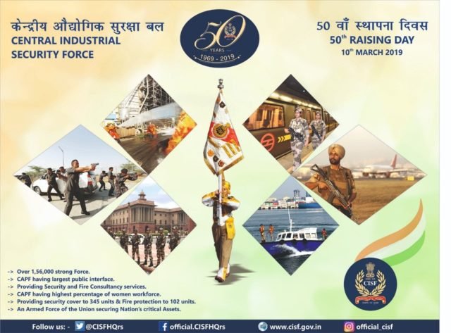 10th March 2024 CISF Raising Day HD Photos